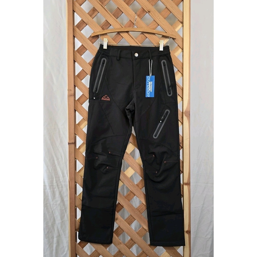 NWT Outdoor Sports Unisex Adult Snow Pants - Black‎ - Size XS